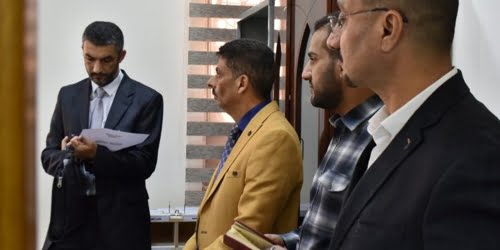 A ministerial committee visits the University of Samarra