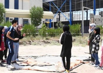 The University of Samarra – Physical Education continues with practical lectures for girls