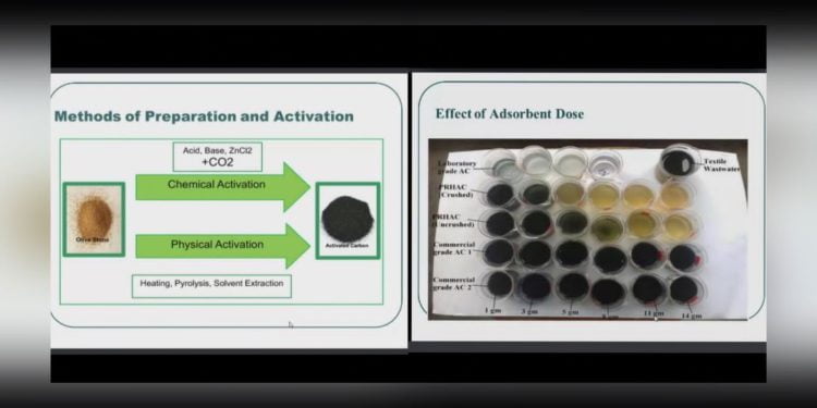 Treatment of pollutants removal, a scientific symposium held by the Department of Chemistry, College of Education