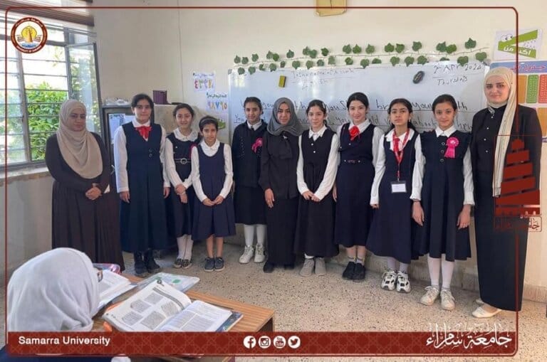 تدريسيات من كلية التربية ينظّمن حملة تثقيفية في أضرار التنمر