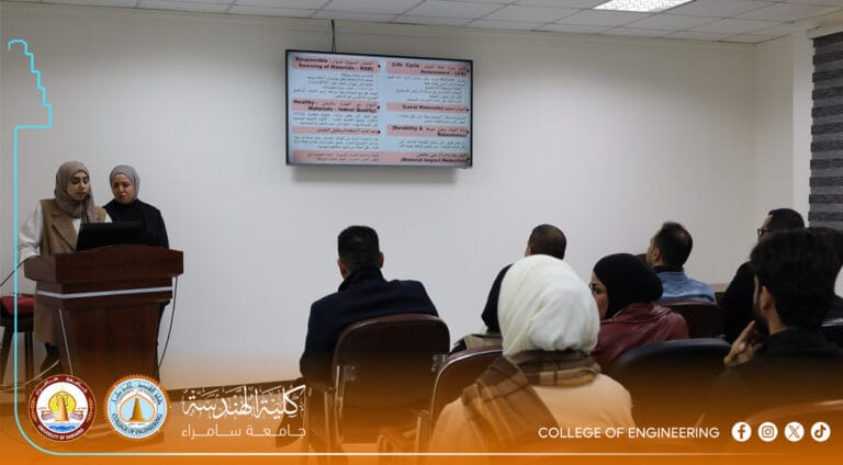 Master\’s Students Present a Roadmap for Employing Sustainable Materials in a Scientific Seminar