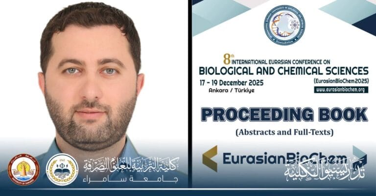Faculty Member in the Department of Chemistry Participates in an International Conference in Turkey