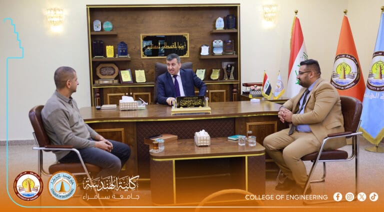 Celebrating Professionalism: Ahmed Jumaa Fadhil Honored for Excellence in Moderating the Engineering Alumni Forum