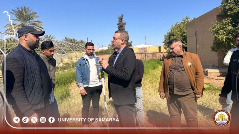 Enhancing Applied Aspects… The College of Agriculture Accompanies Its Students on a Visit to the Extension Farm in Balad