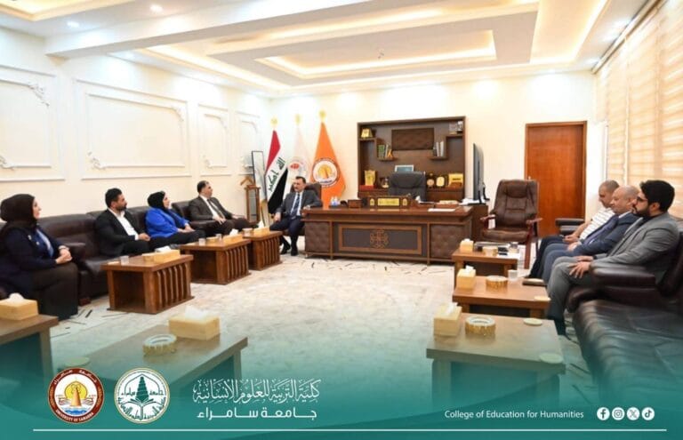 The Department of History at the College of Education for Humanities has attracted an international external examiner within the program of the Ministry of Higher Education and Scientific Research