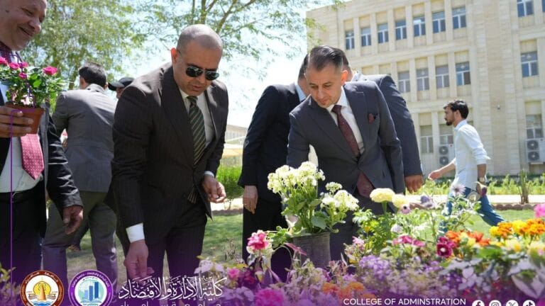 Dean of the College of Administration and Economics Participates in the Sustainable University Week Activities at University of Samarra