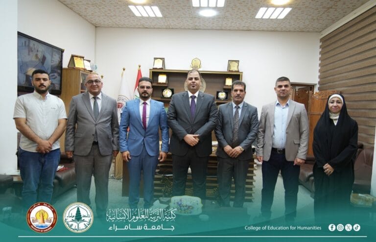 The Assistant Dean for Administrative Affairs at the College of Education for Human Sciences signed two cultural and scientific cooperation agreements with the Secretariat of the Great Mosque of Kufa