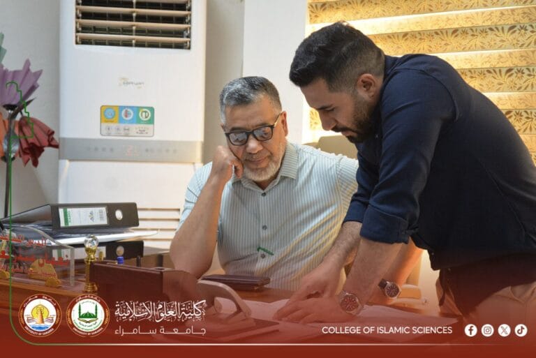 Dean of the College of Islamic Sciences Conducts a Field Visit to Administrative Divisions and Units to Enhance Institutional Performance Efficiency
