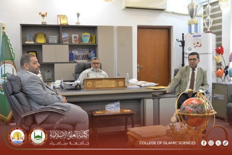 Director of the Legal Affairs Department at the University Presidency Visits the College of Islamic Sciences to Enhance Institutional Cooperation and Follow Up on Legal Aspects
