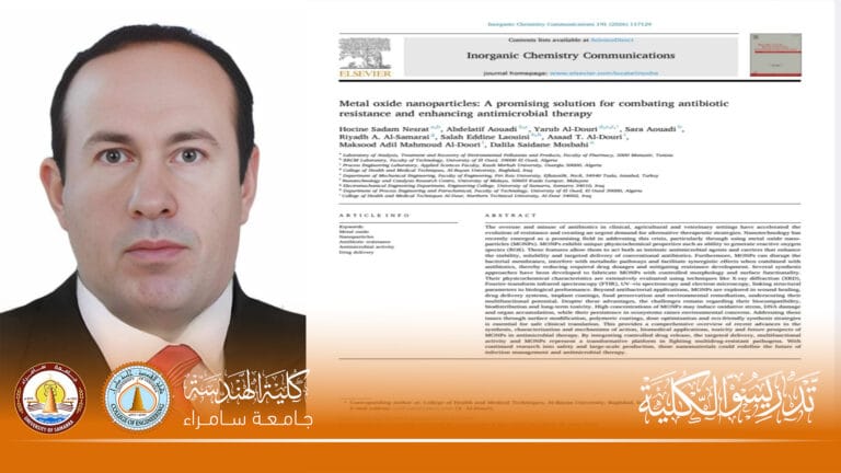 International Scientific Achievement: Professor Dr. Riyadh Azzawi Badr Publishes Joint Research in Scopus Repositories